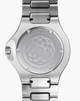 Cadran blanc argenté Guardian avec bracelet de montre H-Link argenté