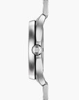 Cadran blanc argenté Guardian avec bracelet de montre H-Link argenté