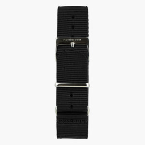Nato noir - Gun Metal - 40mm/42mm