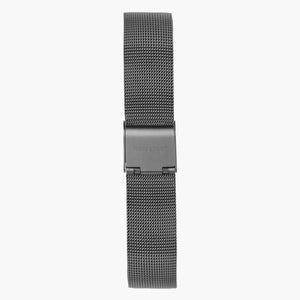 Maille en métal pistolet - Gun Metal - 36 mm