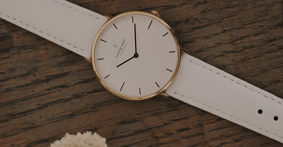White Leather Watch Straps