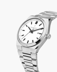 Succession Silver 41mm Perspective View Wrist Watch from Nordgreen