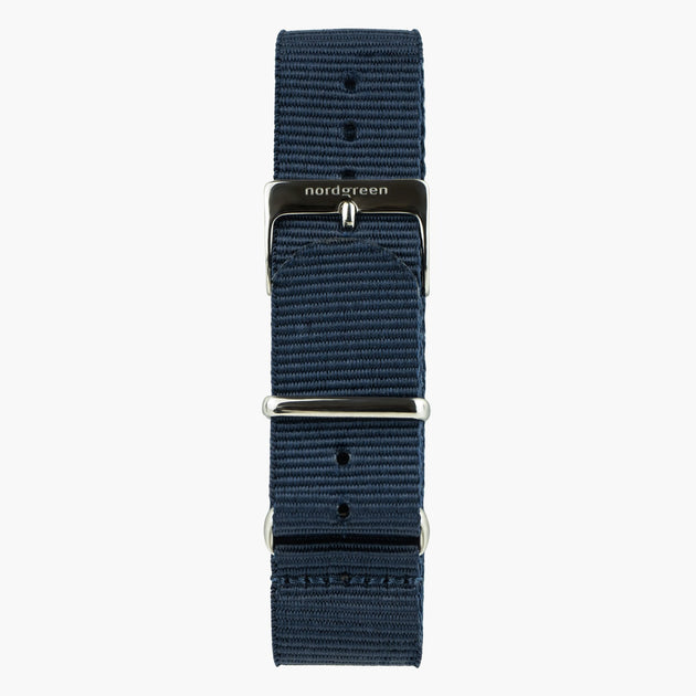 Bracelet de Montre Nato Bleu Marine - Bronze - 40mm/42mm